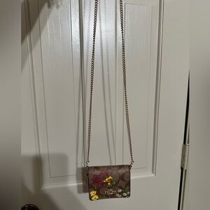 Coach Boxed Mini Wallet On A Chain